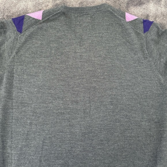 Peter Millar Merino Wool V-neck‎ Sweater Size Large - Picture 7 of 7